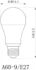 Avide LED Opál Filament Globe 8.5W E27 NW 4000K