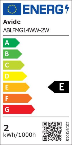 Avide LED Filament Mini Globe 2W E14 WW 2700K