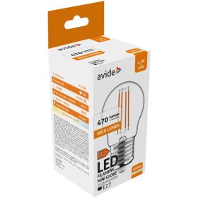 Avide LED Filament Mini Globe 4.5W E27 NW 4000K