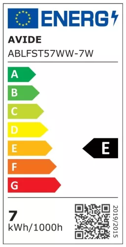 Avide LED Filament ST57 7W E27 WW 2700K
