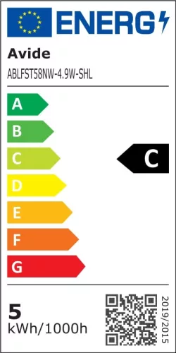 Avide LED Filament ST58 4.9W E27 NW 4000K Super High Lumen