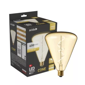   Avide LED Jumbo Filament Cone Amber 4.9W E27 2200K Fényerőszabályzós