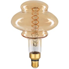   Avide LED Jumbo Filament Pearl 160x210mm Amber 8W E27 2400K Fényerőszabályzós
