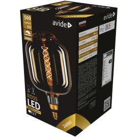   Avide LED Jumbo Filament Ross 180x295mm Amber 8W E27 2400K Fényerőszabályzós