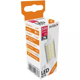 Avide LED 6W R7S 23x78mm NW 4000K Fényerőszabályzós