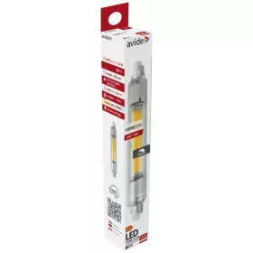 Avide LED 10W R7S 18x118mm WW 3000K Dimm.