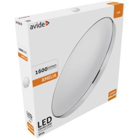   Avide LED Mennyezeti Lámpa Amelia Króm 18W 355*65mm NW 4000K
