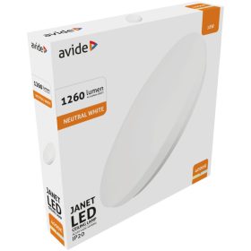 Avide LED Mennyezeti Lámpa Janet 18W 330*60mm NW 4000K