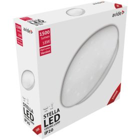  Avide LED Mennyezeti Lámpa Stella (Csillagos) 18W 330*100mm WW 3000K