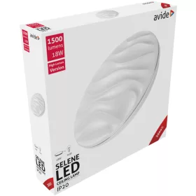 Avide LED Mennyezeti Lámpa Selene 18W 330*68mm WW 3000K