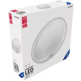   Avide LED Mennyezeti Lámpa Pandora (Alu) 24W 380*110mm CW 6400K