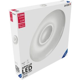 Avide LED Mennyezeti Lámpa Apollo 24W 410*70mm CW 6400K