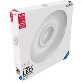 Avide LED Mennyezeti Lámpa Apollo 24W 410*70mm CW 6400K