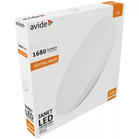 Avide LED Mennyezeti Lámpa Janet 24W 380*60mm NW 4000K