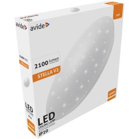 Avide LED Mennyezeti Lámpa Stella V2 24W 380*65mm NW 4000K