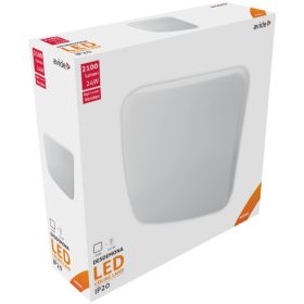   Avide LED Mennyezeti Lámpa Négyzetes Desdemona 24W 380*110mm NW 4000K