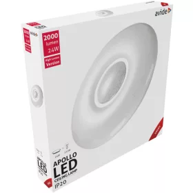 Avide LED Mennyezeti Lámpa Apollo 24W 410*70mm WW 3000K