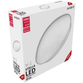   Avide LED Mennyezeti Lámpa Stella (Csillagos) 24W 380*110mm WW 3000K