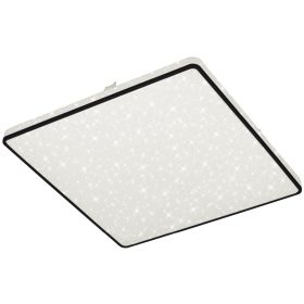   Avide LED Mennyezeti Lámpa Mia-CCT Csillagos 48W (24+24) 420*50mm Távirányítóval