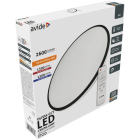   Avide LED Mennyezeti Lámpa Olivia-CCT Csillagos 48W Távirányítóval