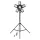 Adviti LED munka reflektor és mennyezeti lámpa 55W tripod állvánnyal, 4950 lm