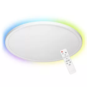   Adviti LED mennyezeti lámpa távirányítóval RGB- CCT fehér 36w 3500 lm
