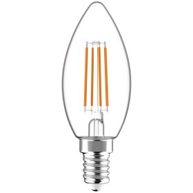   Avide LED Filament Candle 5.9W E14 NW 4000K Fényerőszabályozható