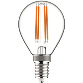   Avide LED Filament Mini Globe 5.9W E14 WW 2700K Fényerőszabályozható
