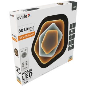   Avide Design Mennyezeti Lámpa Adair 102W(51+51) RF Távirányítóval