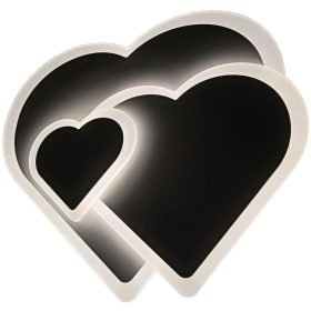   Avide Design Mennyezeti Lámpa Coeur 55W(27.5+27.5)  RF Távirányítóval