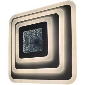   Avide Design Mennyezeti Lámpa Nansy-3D 81W(40,5+40,5) RF Távirányítóval