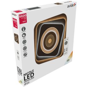   Avide Design Mennyezeti Lámpa Nicole 95W(47,5+47,5) RF Távirányítóval