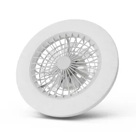   Avide Mennyezeti lámpa ventilátorral Wendy csillaghatással, 2x24W+15W motor, távirányítóval