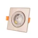 Avide LED Beépíthető Spot 38° Négyzetes Szatén 5W NW 4000K