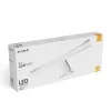 Avide LED Tükörvilágító Lámpa Szögletes Króm Műanyag 300mm NW 4000K 5W IP44