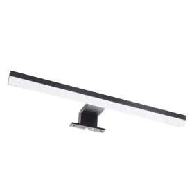   Avide LED Tükörvilágító Lámpa Szögletes Fekete Alu 400mm NW 4000K 8W IP44