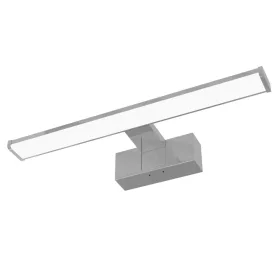   Avide LED Tükörvilágító Lámpa Szerelődobozzal Szögletes Króm Alu 400mm 4000K 8W IP44