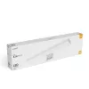 Avide LED Tükörvilágító Lámpa Szögletes Króm Műanyag 400mm NW 4000K 6W IP44