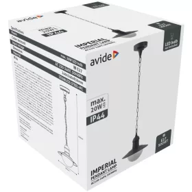   Avide kültéri függesztett lámpa Imperial 1xE27 IP44 Antracit