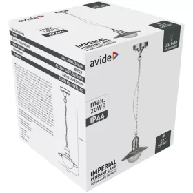   Avide kültéri függesztett lámpa Imperial 1xE27 IP44 Rozsdamentes acél