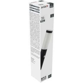 Avide kültéri fali lámpa Boca 1xE27 PIR IP44 Fekete