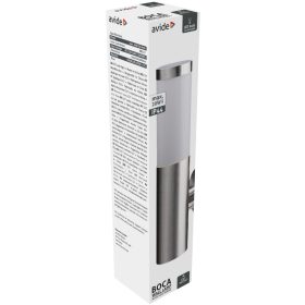 Avide kültéri fali lámpa Boca 1xE27 IP44 Szatén Nikkel