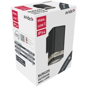 Avide kültéri fali lámpa Burgos 1xGU10 IP54