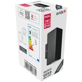 Avide kültéri fali lámpa Valencia 2xGU10 IP65