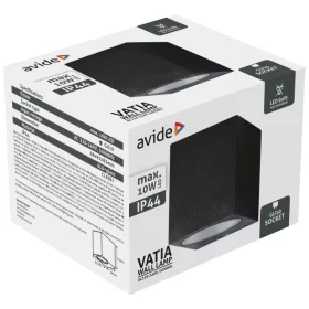 Avide kültéri fali lámpa Vatia 1xGU10 IP44 Fekete