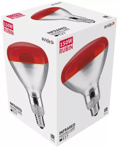 Avide Infra Izzó E27 150W Red