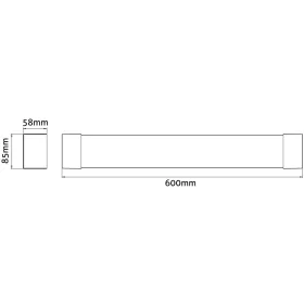   Avide LED Tükörvilágító Lámpa 600mm 10W 1100lm IP44 CCT