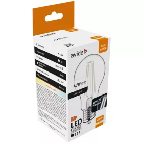 Avide LED White Filament Globe 10.5W E27 NW 4000K