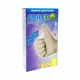 Berica Smilex febi  egyszerhasználatos latex fehér vizsgálókesztyű XL, 100 db / doboz