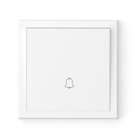 Commel Adria csengő kapcsoló N101 süllyesztett fehér